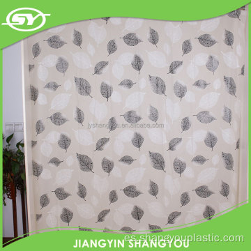 Liner de cortina de ducha personalizada de Peva con ganchos